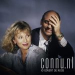 15-06-1989 Pleuni Touw en Hugo Metsers at studio in Amsterdam Photo: Govert de Roos/Connu